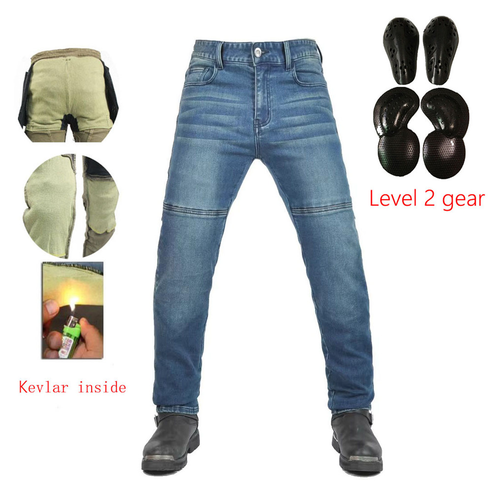 Motorcycle Gear Jeans - Motosiklet Sürme Kot Pantolonları Yumuşak elastik