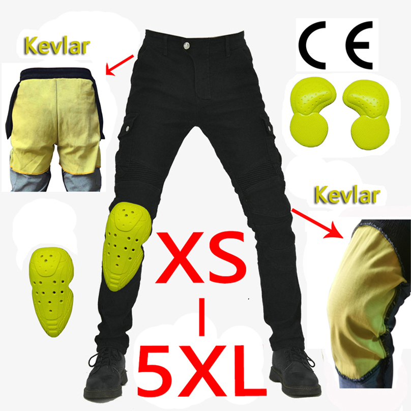 Motorcycle Gear Jeans - Kevlar Motosiklet Pantolon Erkekler Koruyucu Binme