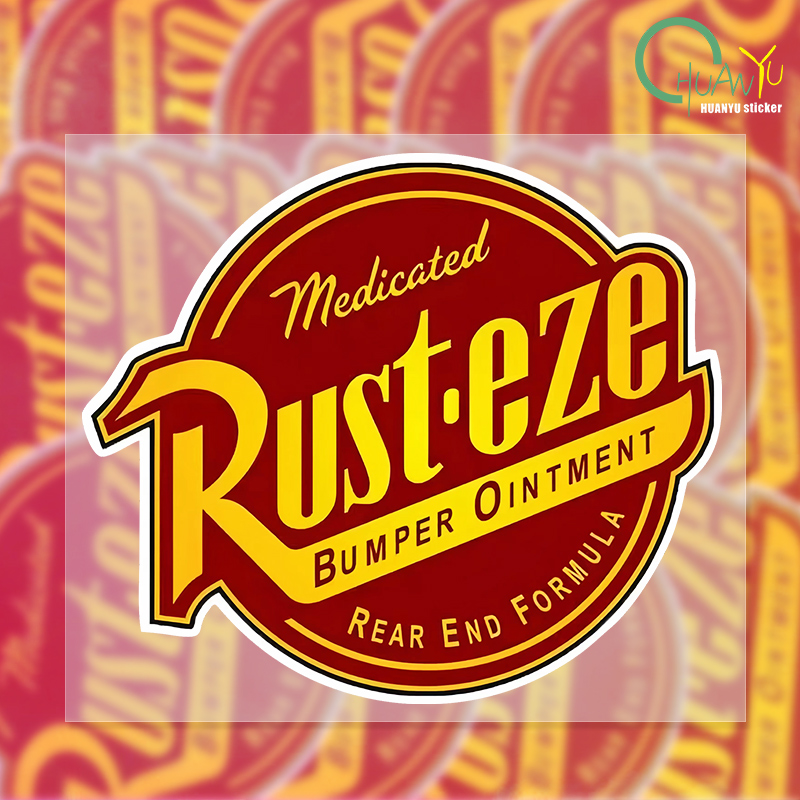 Motorcycle Gear Equipment - Yaratıcı RUSTEZE Araba Sticker Aksesuarları Vinil