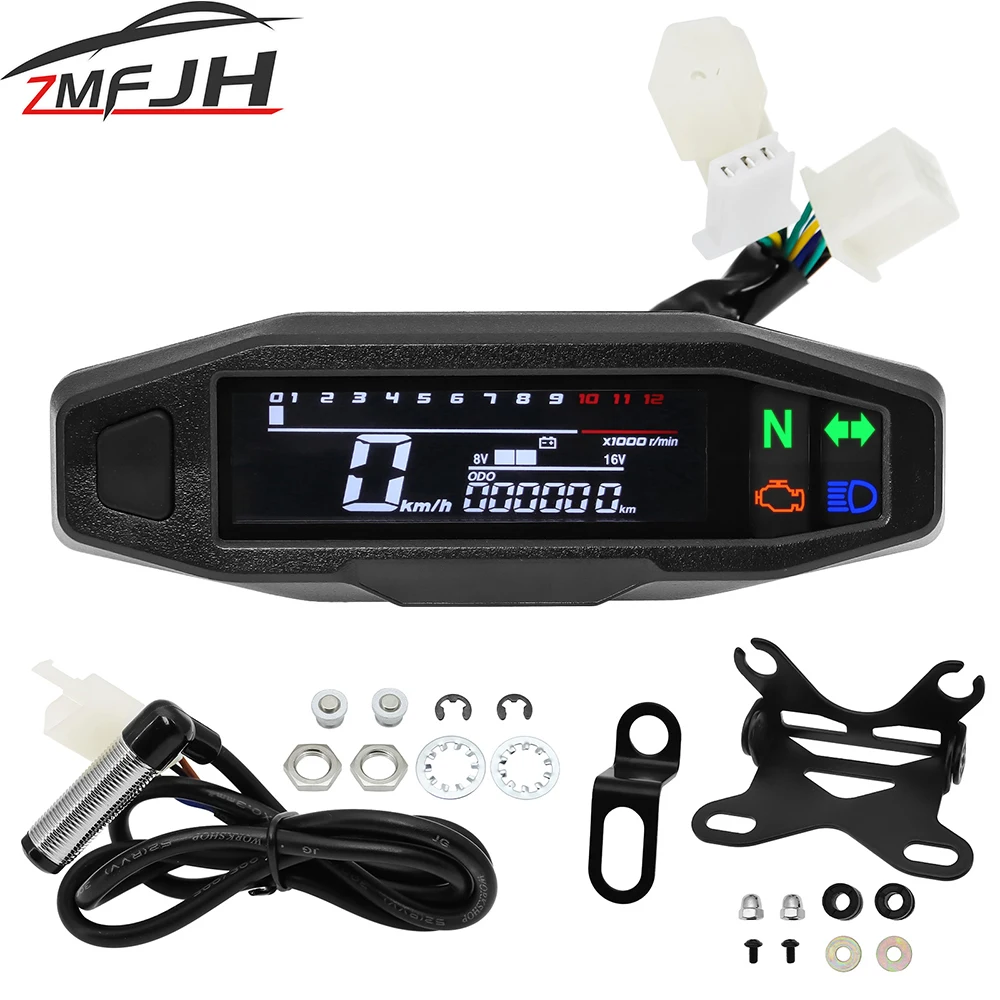 Gear Indicator Display - Yeni bir evrensel Moto RPM takometre