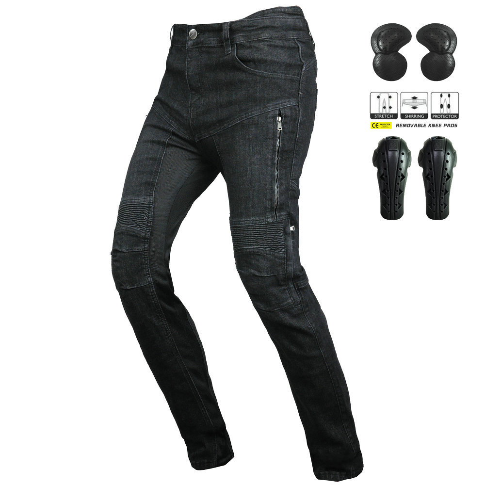 Motorcycle Gear Jeans - Nefes Alabilen Yüksek Belli Motosiklet Sürüş