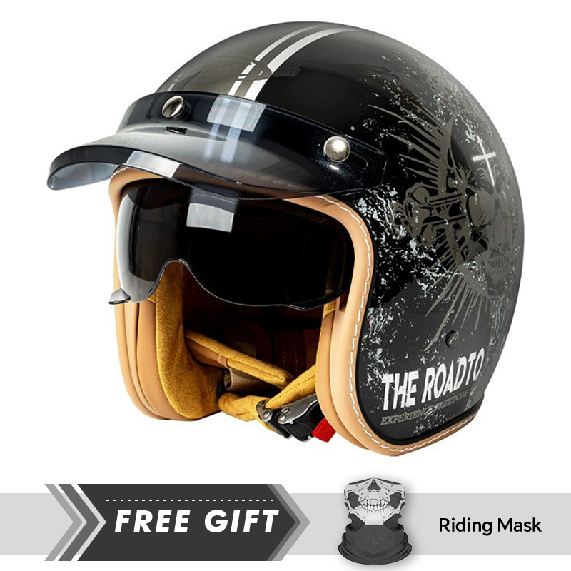 DOT Onaylı Motosiklet Kaskı Je - Motorcycle Gear In Store incelemesi ve fiyatı