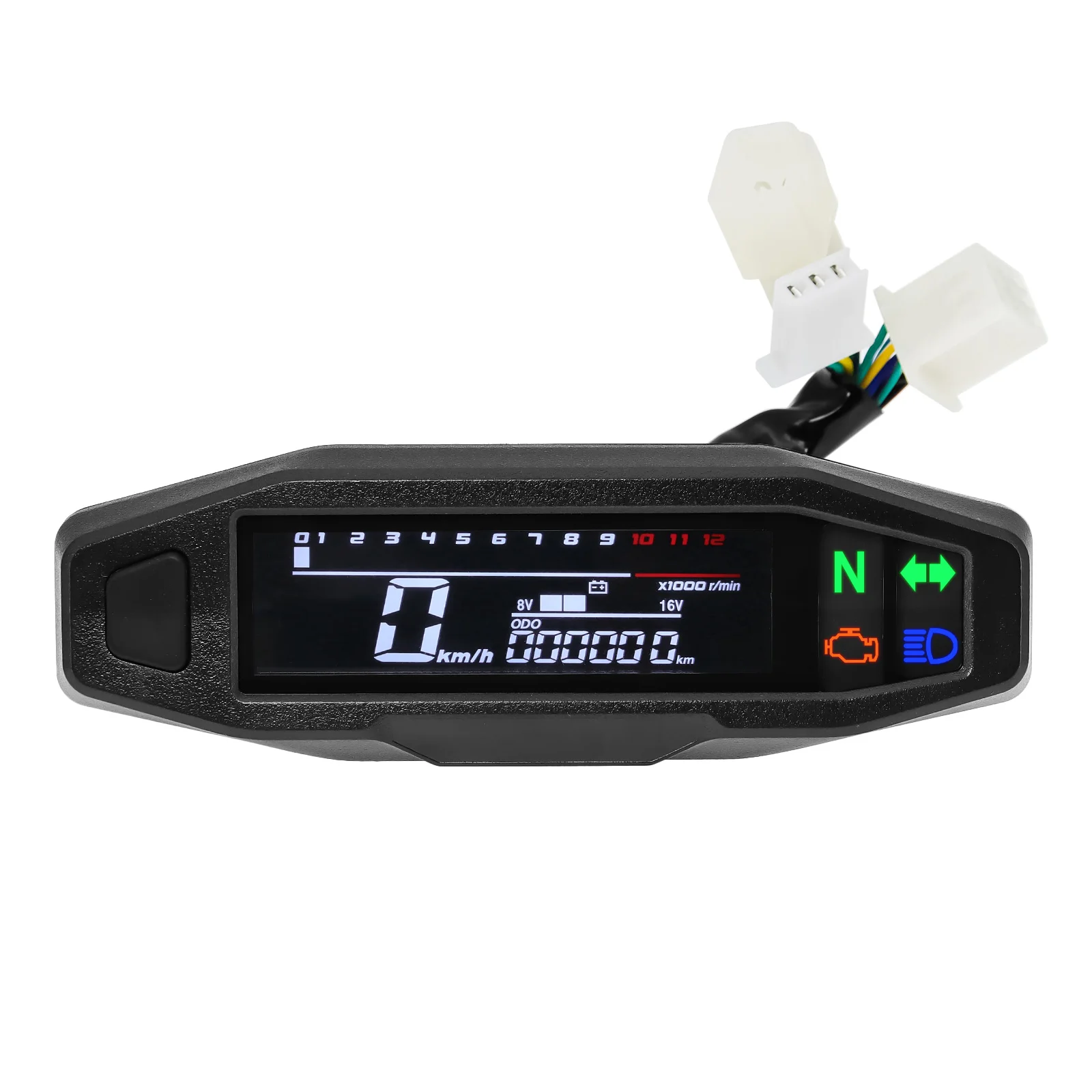 Yeni bir evrensel Moto RPM tak - Gear Indicator Display incelemesi ve fiyatı