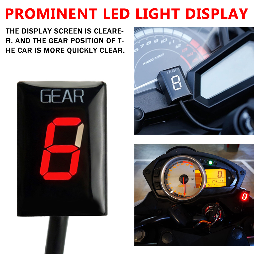 Kawasaki Z750 Z1000 Z-750 Z-10 - Gear Indicator Display incelemesi ve fiyatı