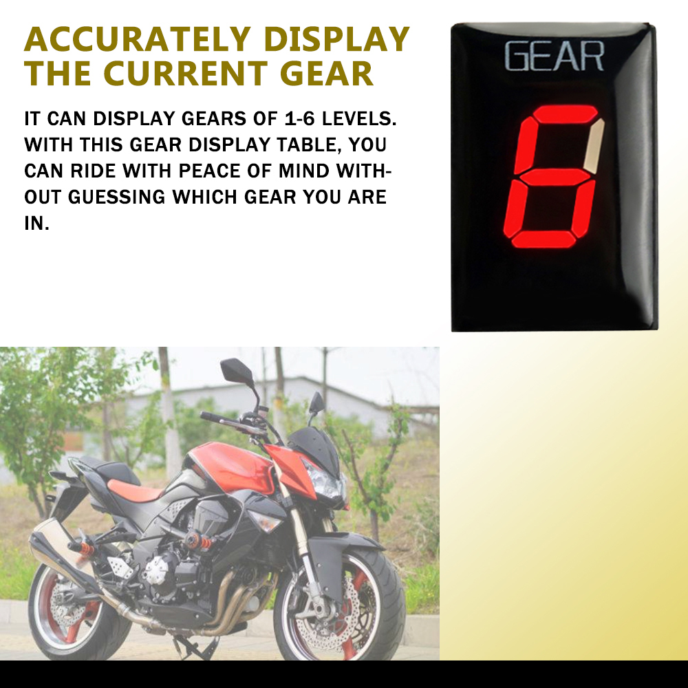 Kawasaki Z750 Z1000 Z-750 Z-10 - Gear Indicator Display incelemesi ve fiyatı
