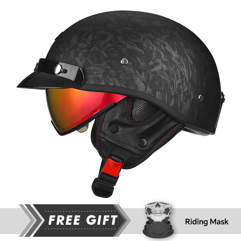 Yarım Motosiklet Kaskı DOT ECE - Motorcycle Gear In Store incelemesi ve fiyatı